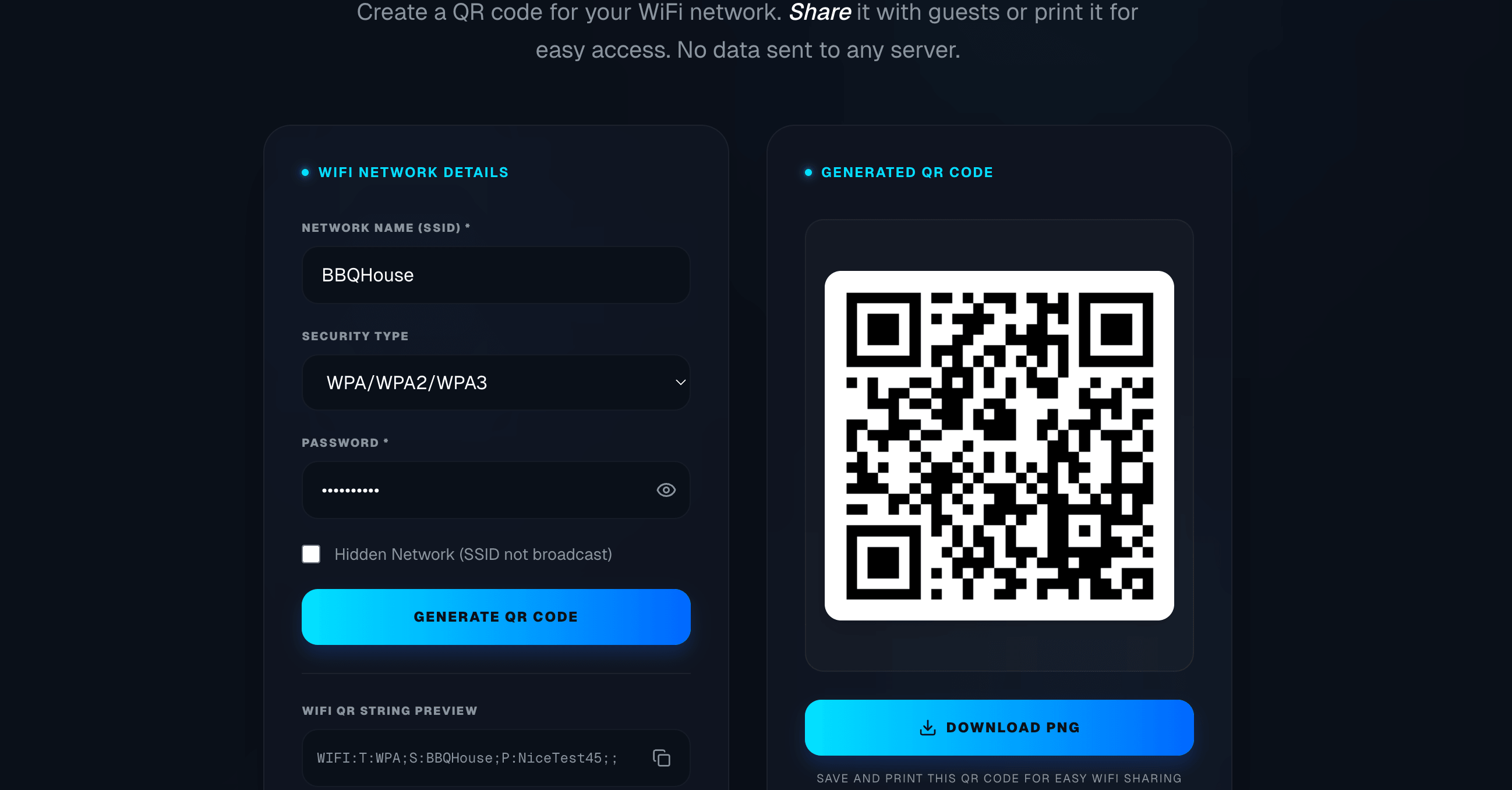How to Share WiFi with a QR Code